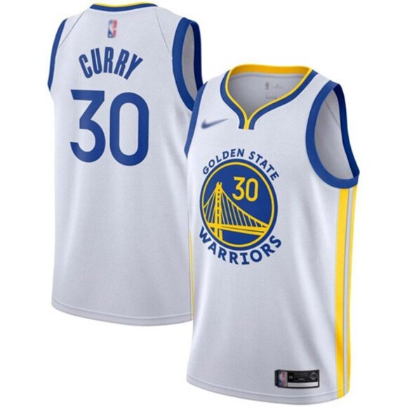 Other - Mens Youths Stephen Curry White Stitched  Jersey